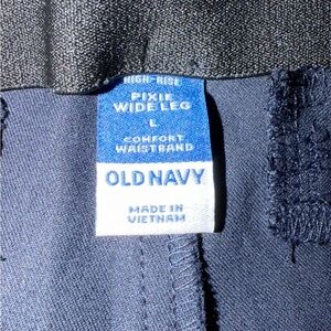 Old Navy Pixie Wide Leg Pants - Navy